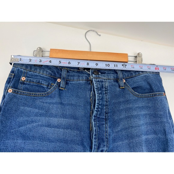 BBJ Los Angeles Medium Ripped Wash High Rise Jeans Womens Size 13/31 - Picture 8 of 11